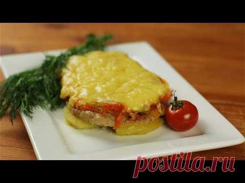 Мясо по-французски в фольге