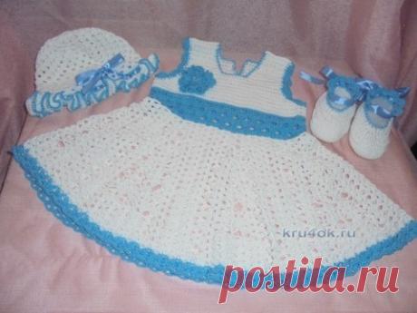 Комплект для девочки – работа Натальи Трусовой - вязание крючком на kru4ok.ru