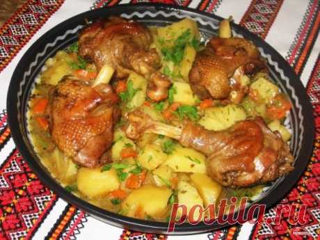 Жаркое из гуся - рецепт с фото на Повар.ру