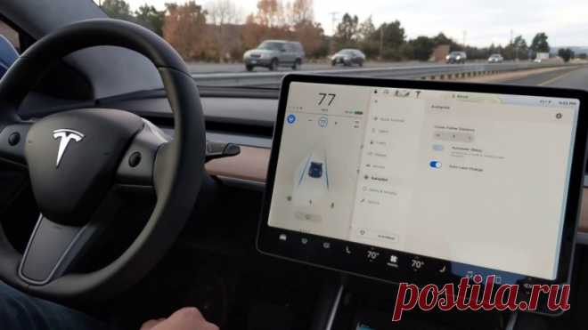 Tesla разрешила управлять скоростью автопилота на Model 3 при помощи кнопок на руле
