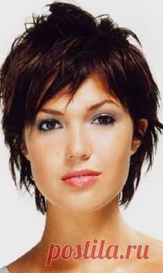 Messy Short Hair, maybe this style except white in front and black and silver everywhere else.