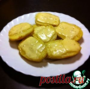 Картофель под сыром в микроволновке - кулинарный рецепт