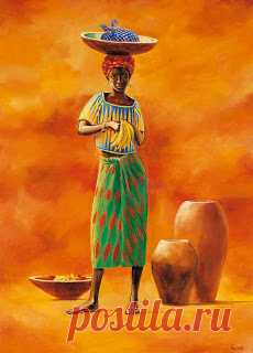 Картинки для декупажниц! Африканские мотивы.