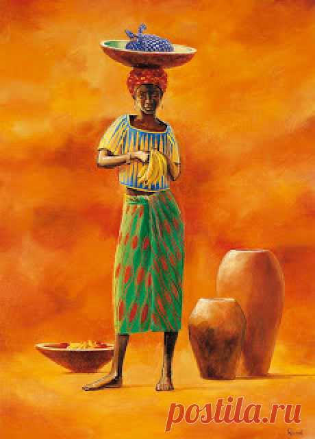 Картинки для декупажниц! Африканские мотивы.