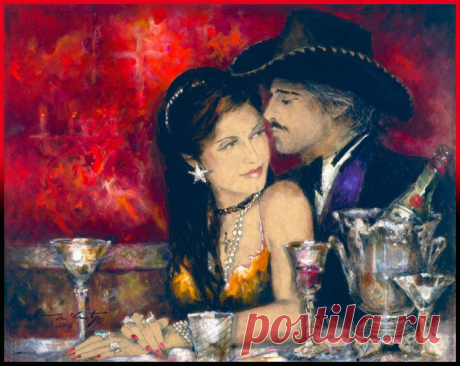 Не нужно спорить с женщиной ретиво! Художник О Рэй Маккарти (Ray MCCARTY)