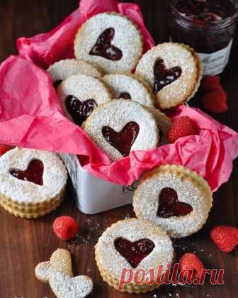 Линцерское печенье (linzer cookies) — традиционное австрийское лакомство — Фактор Вкуса