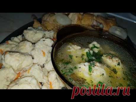 Суп товченики с мясом по - цыгански. Галушки с мясом