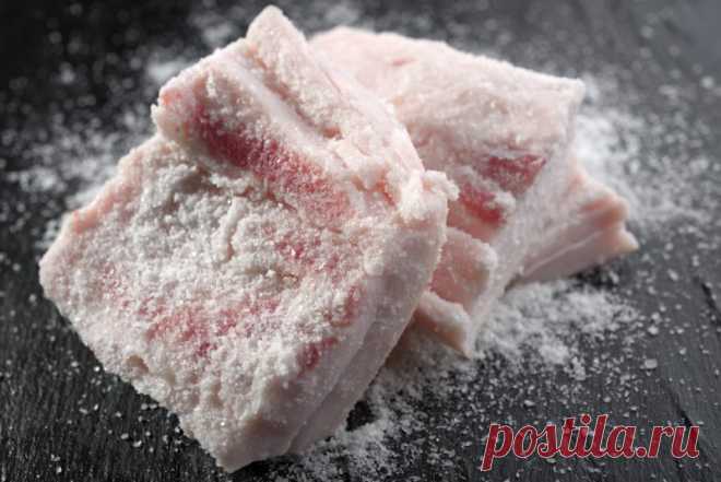 Рецепты засолки сала в домашних условиях на Шефмаркет