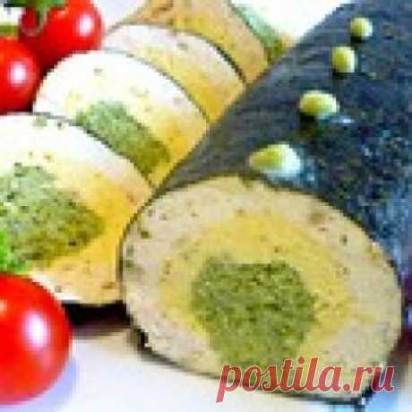 Рыбный рулет в нори Кулинарный рецепт