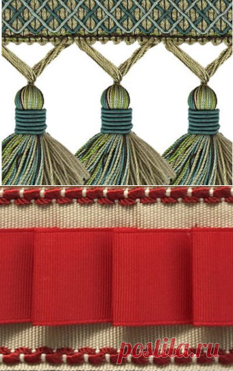 Pearl Beaded Trim Add-on to Any Drapery от MyHauteStuff на Etsy