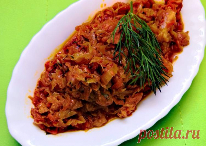 (39) Капуста тушёная с куриной грудкой 🍅🥕🍗🌶️🥬 - пошаговый рецепт с фото. Автор рецепта Марина Воропаева 🏃‍♂️ . - Cookpad