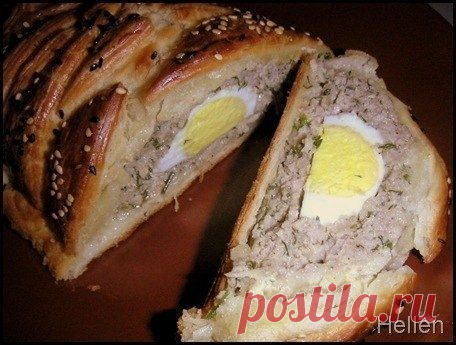 Как приготовить мясной рулет с яйцом. - рецепт, ингридиенты и фотографии