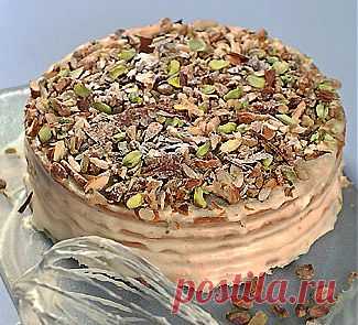 Торт Медовик со сметанным кремом, выпечка. Пошаговый рецепт с фото на Gastronom.ru