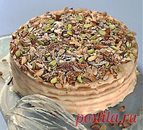 Торт Медовик со сметанным кремом, выпечка. Пошаговый рецепт с фото на Gastronom.ru