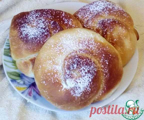 Испанские булочки с заварным кремом - кулинарный рецепт