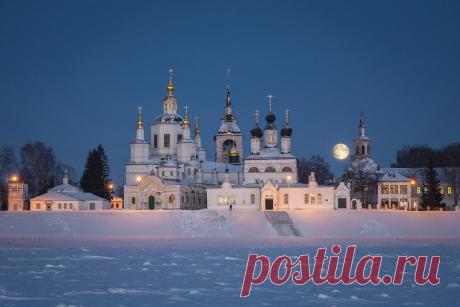 Россия, Великий Устюг зимой