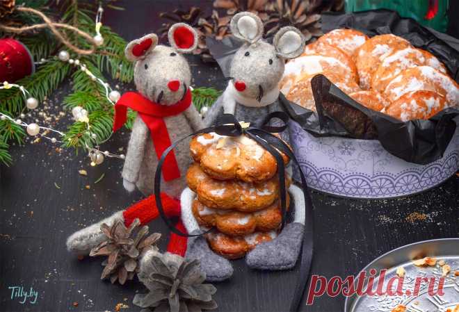 Рождественские пряники lebkuchen