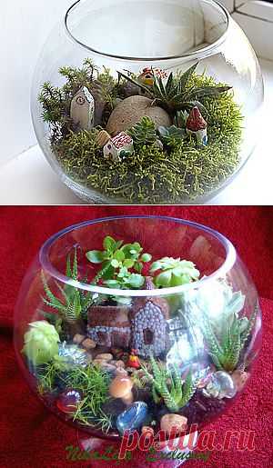 Сад на окне - Ярмарка Мастеров - ручная работа, handmade (от Вероника Сеина) (Есть еще время соорудить такую прелесть)))