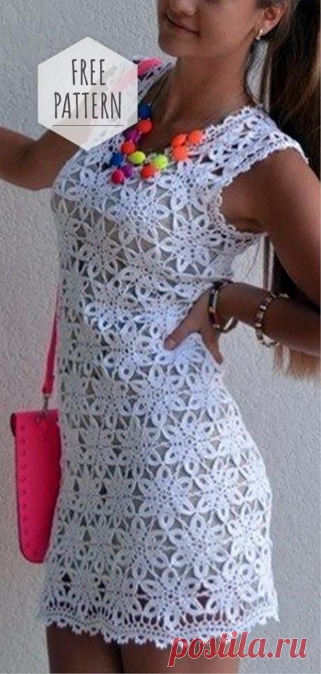 Crochet Dress Free Pattern