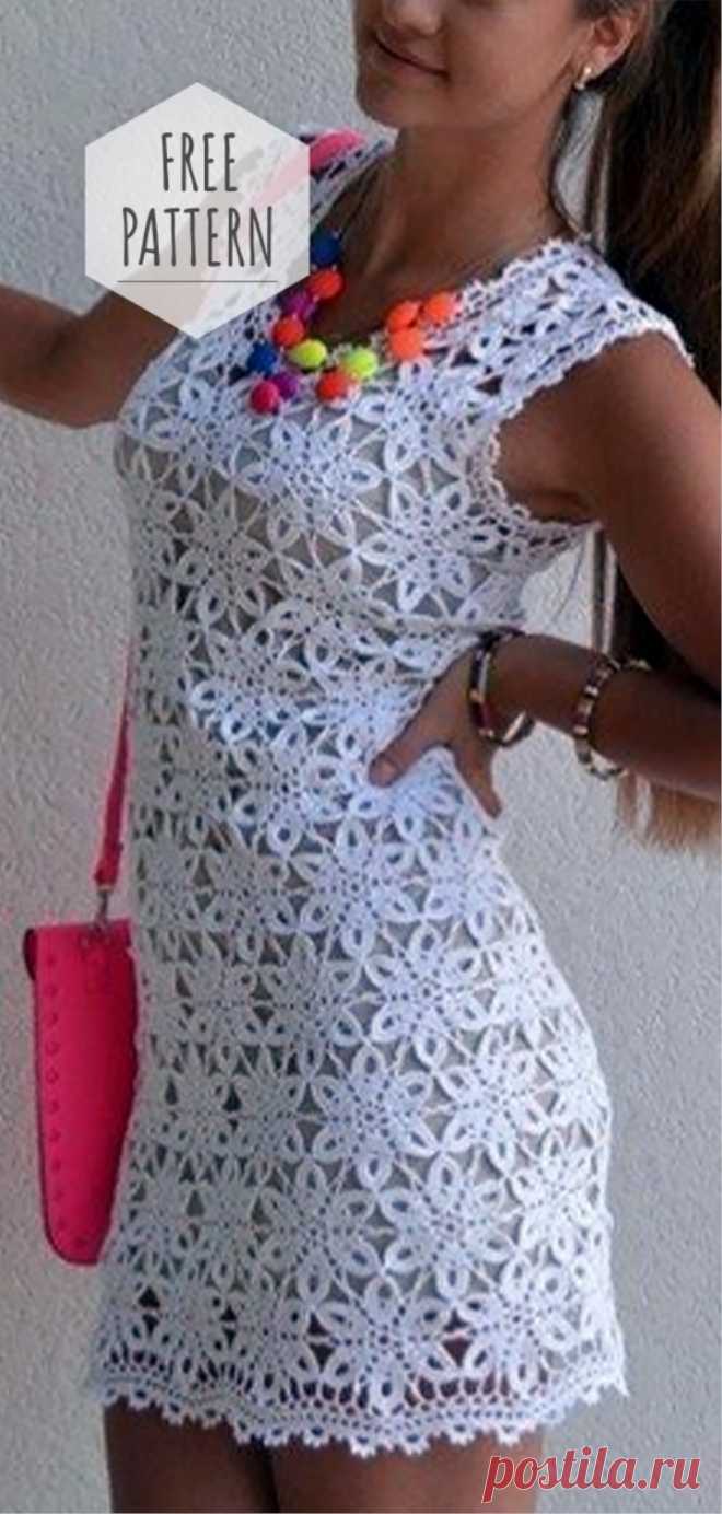 Crochet Dress Free Pattern