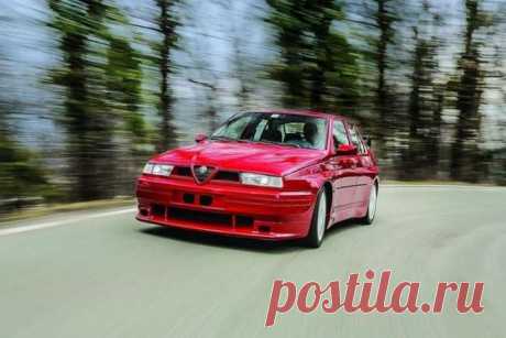 Уникальный Alfa-Romeo 155 GTA Stradale 1993 года (6 фото) . Тут забавно !!!