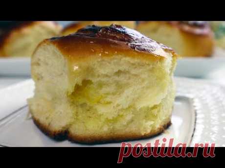 Вкусные и Нежные домашние булочки к чаю/ Лимонные Булочки