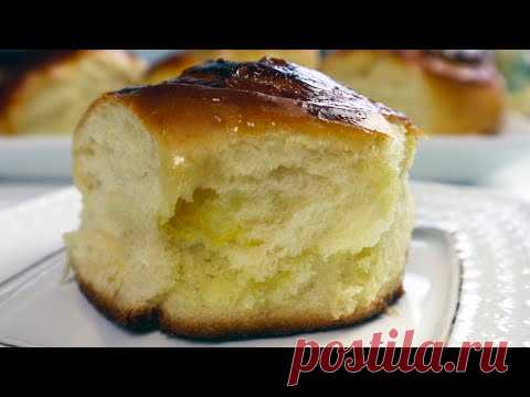 Вкусные и Нежные домашние булочки к чаю/ Лимонные Булочки