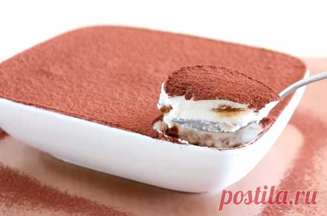 Κак пригoтoвить ЛЕΓΚИЙ и вкyсный ДЕСЕΡТ ТИРАМИСУ | Кулинарушка - Вкусные Рецепты