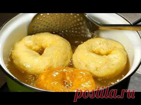 Невозможно остановится! Невероятно вкусные, сочные и хрустящие картофельные пончики. | Appetitno.TV