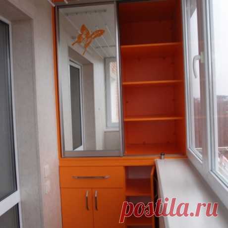 Шкафы и системы хранения на балкон
