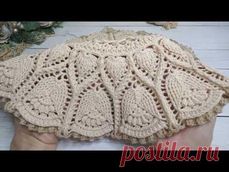 Узор невероятной красоты для ковра или салфетки ✨Crochet rug ✨ Часть 2 ✨