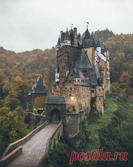 Замки, леса, озера - удивительная природа Германии. 13 фото