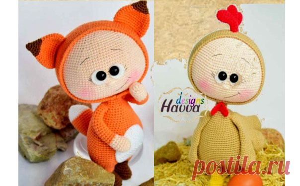 Вязаная игрушка. Бонни. Крючком. Описание