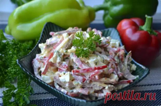 Вкуснейший салат, который я впервые попробовала в гостях. Теперь часто готовлю дома! - Вкусные рецепты - медиаплатформа МирТесен
