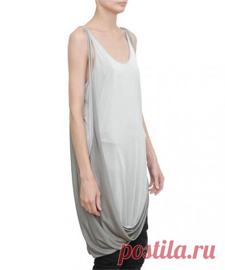 Майка с "переворотом" Модная одежда и дизайн интерьера своими руками