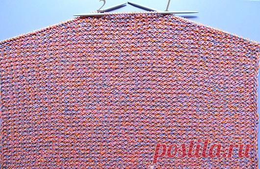 Как вязать укороченные ряды спицами: способы и мастер-класс