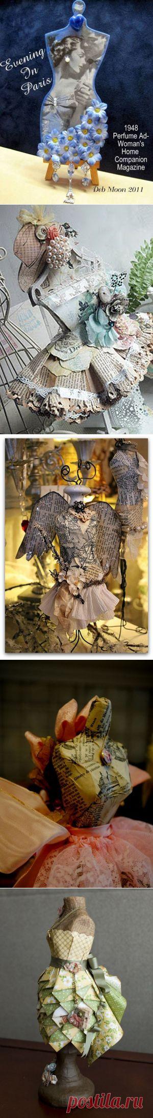 Идеи: Манекены - Скрапбукинг для всех! - Rus-scrap.ru - Scrapbooking