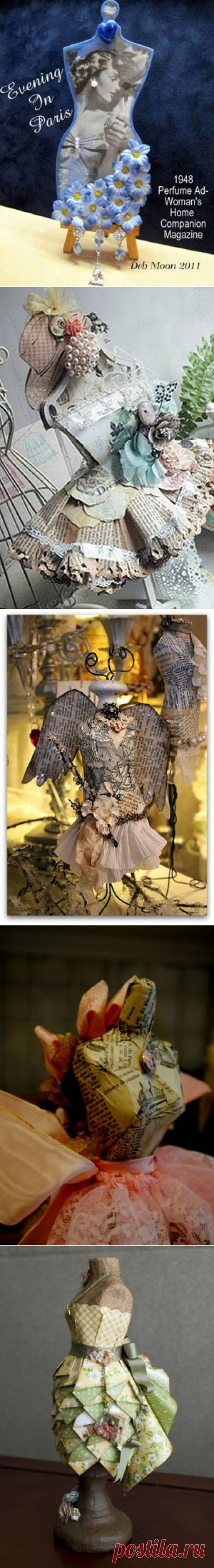Идеи: Манекены - Скрапбукинг для всех! - Rus-scrap.ru - Scrapbooking