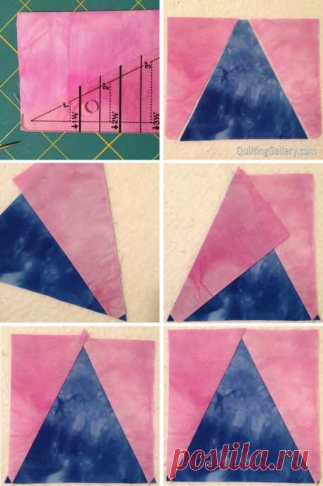 DS QAL: Creating Triangle and Flying Geese Units - Quilting Gallery /Quilting Gallery