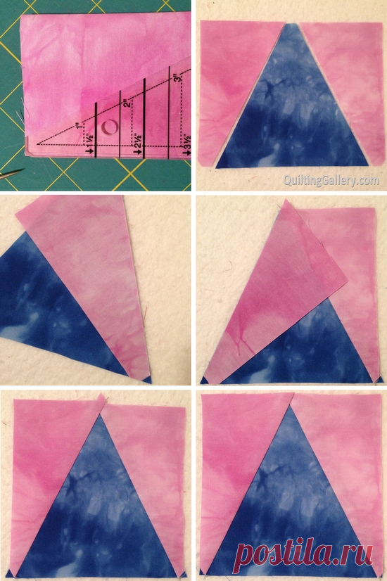 DS QAL: Creating Triangle and Flying Geese Units - Quilting Gallery /Quilting Gallery