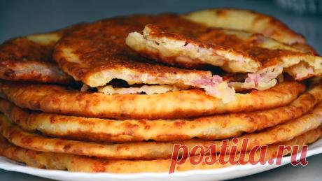 Сырные лепешки за 15 минут