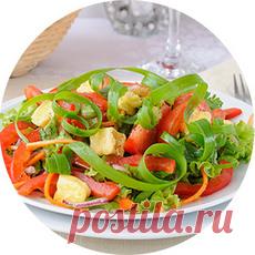 Как приготовить овощной салат с жареным сыром в домашних условиях - пошаговый рецепт с фото