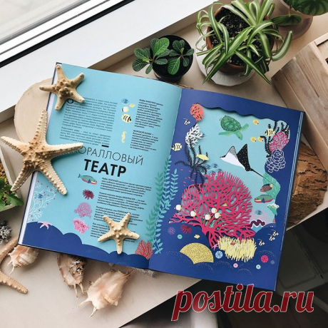 Пять книг вау-формата со скидкой 30% 📚 «Океан» — это удивительная интерактивная книга с резными иллюстрациями и клапанами, которая расскажет о тайнах океана и его обитателях. Читатели узнают, почему происходят приливы и отливы, как рождается волна, полюбуются яркими декорациями кораллового рифа, затем спустятся на дно и понаблюдают за «черными курильщиками», познакомятся с глубинными жителями и посмотрят, как же им удается выжить в полной темноте (4+) → mif.to/uSdnR «Однажды лунной ночью» —…