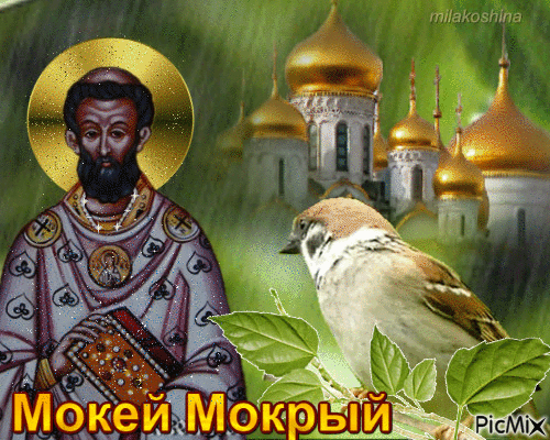 С Мокеем Мокрым! Пусть этот день смоет все невзгоды и печали, а дождевая вода принесет в дом здоровье, благополучие и радость. Желаю, чтобы в твоей жизни всегда светило солнце, даже если на улице идет весенний дождь! Открытки на Мокей Мокрый!
