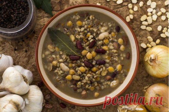 Густой итальянский суп легуми с фасолью и овощами — идеальный рецепт для зимнего обеда — Фактор Вкуса