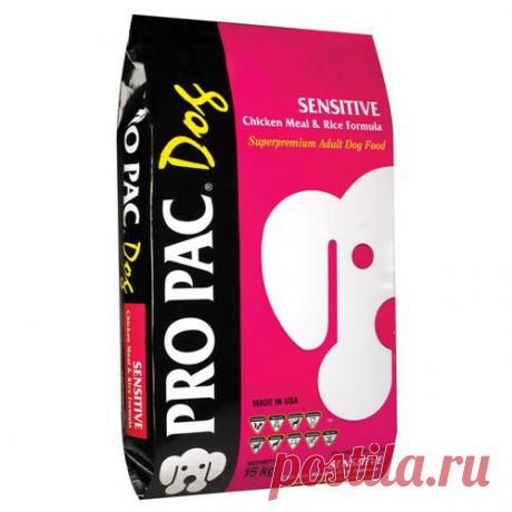 Корм для собак, склонных к аллергии, PRO PAC Sensitive, 15 кг - купить по цене 2700 руб. в Москве, Корм для собак, склонных к аллергии, PRO PAC Sensitive, 15 кг - характеристиками и описанием и фото от интернет-магазина Enter.ru
