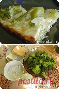 Запеканка из брокколи в мультиварке |