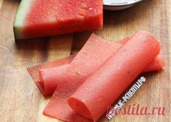 Натуральная арбузная пастила