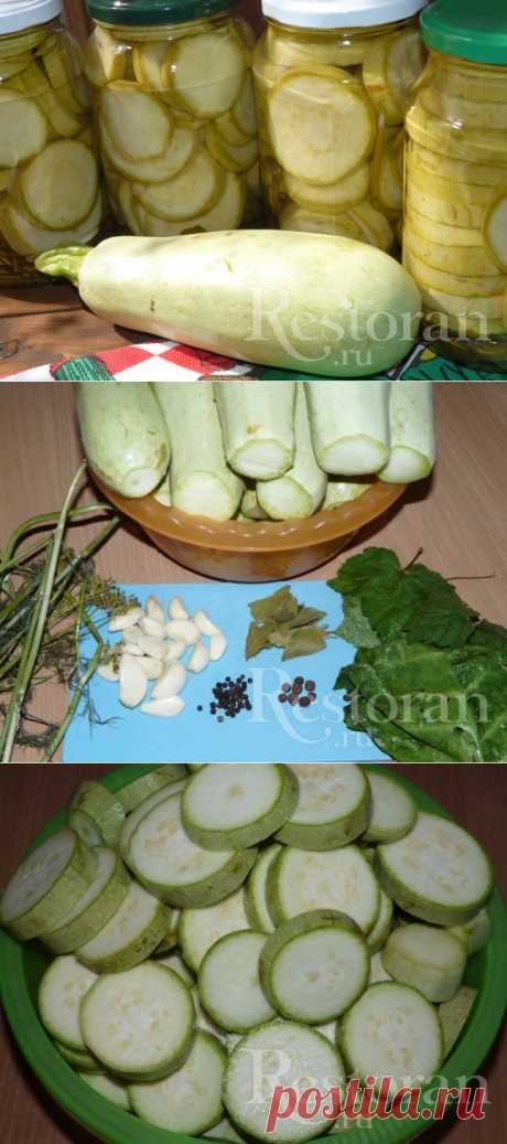 Кабачки, маринованные по-болгарски
