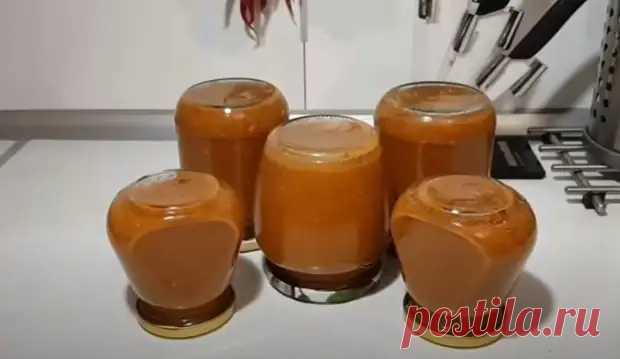 Соус на зиму, вкуснее вы точно не ели! Многие просили этот рецепт - Скатерть-Самобранка - медиаплатформа МирТесен